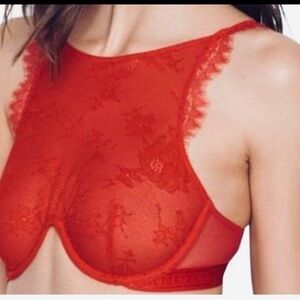 Victoria's Secret Scarlet Lace Bra